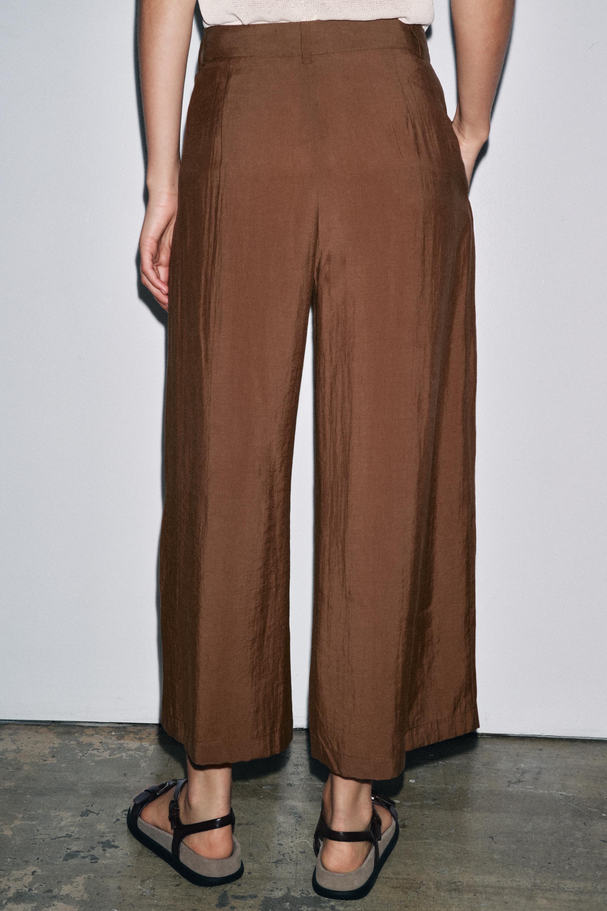 PANTALON COURT À PINCES ZW COLLECTION